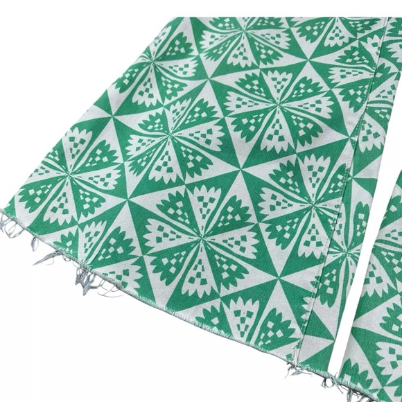 Free People Youthquake in coveted Geometric Green size 27 - Picture 10 of 11